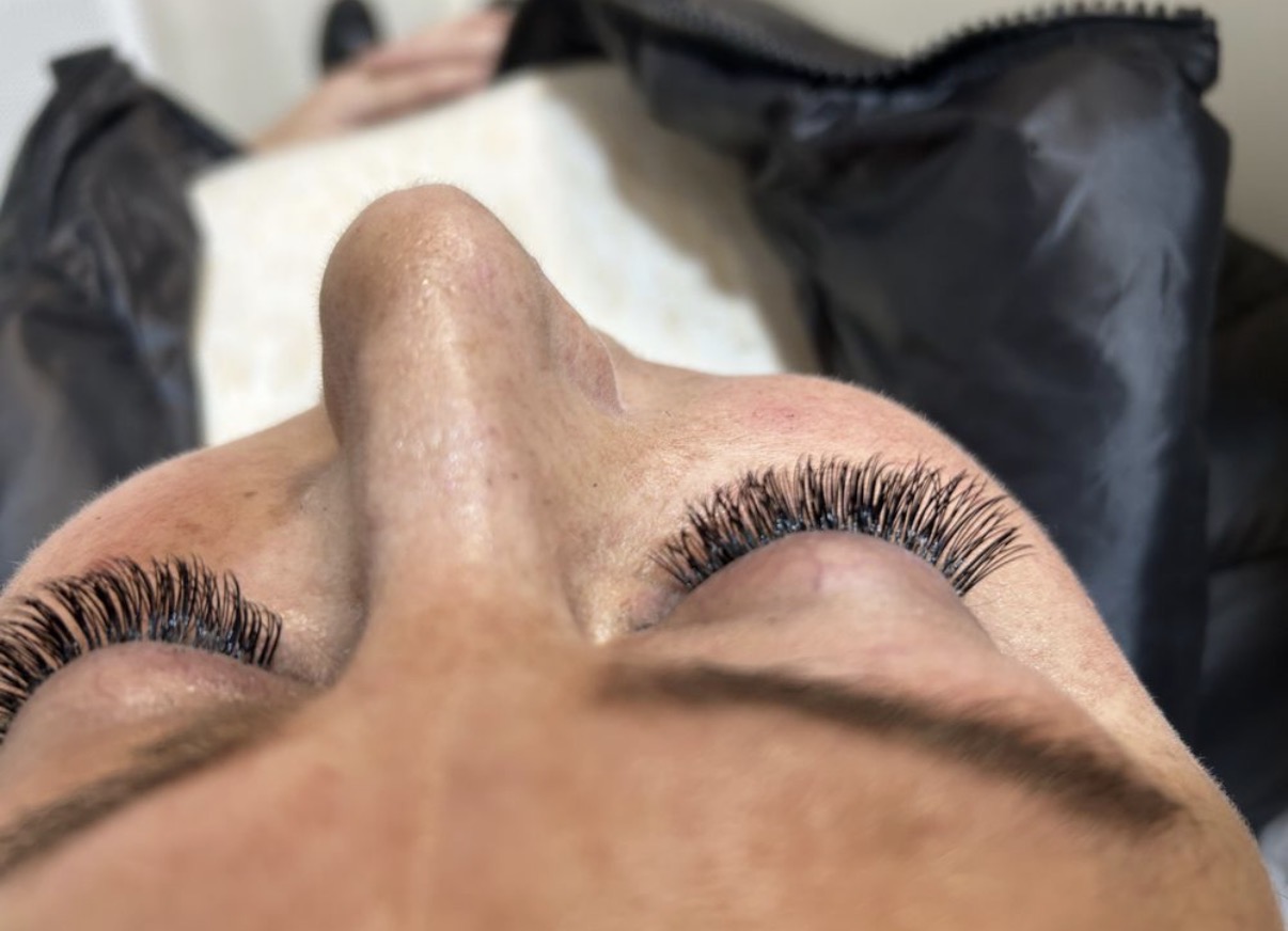 Lash fans on display